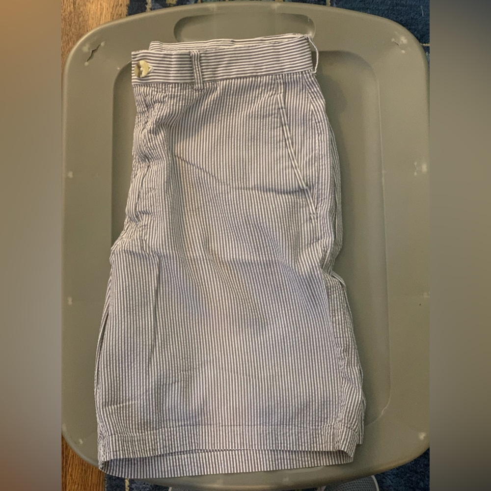 Mens seersucker shorts